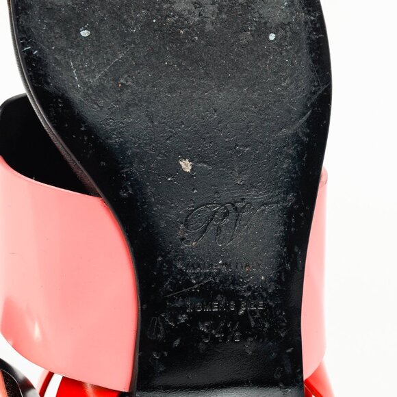 Roger Vivier SS/14 Colour-Block Buckle Flat Sandals - Picture 6 of 10